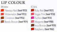 lip colours
